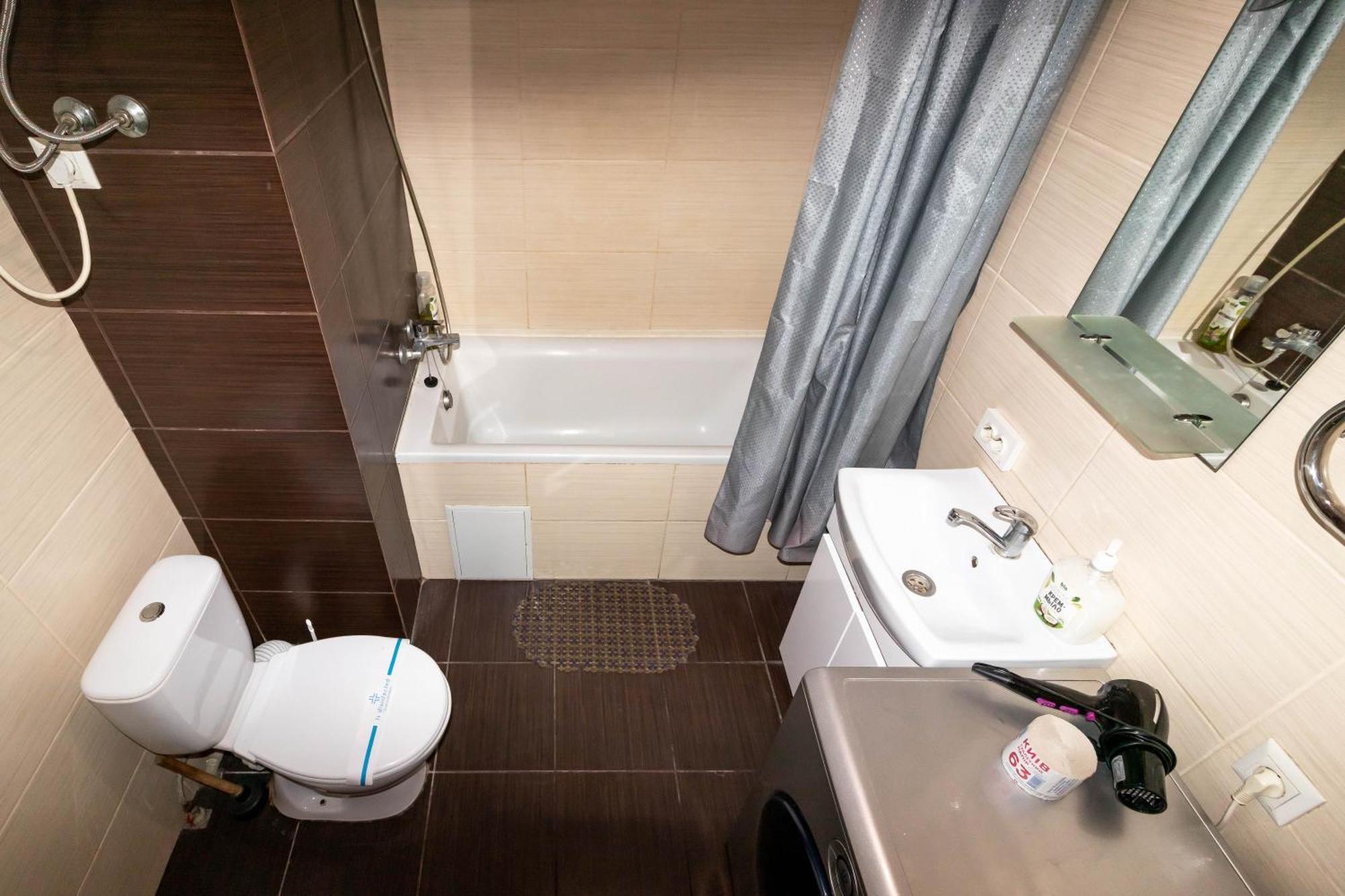 Kvartirkoff Na Bogatyrskaya 6A, 15Th Floor Киев Екстериор снимка